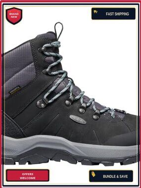 Women's Mid Height Insulated Waterproof Snow Boots Rubber Sole Ankle
